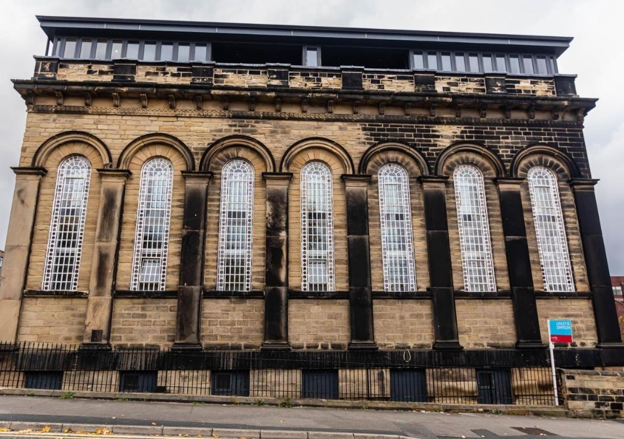 Lux Duplex Apartment 19Th Century Chapel Wakefield Centre Bagian luar foto